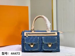 2023 nouveau modèle M44472 sac à main en denim épuisé d'occasion début de l'automne sac à bandoulière bandoulière série compteur importé sac haut de gamme sac de marque