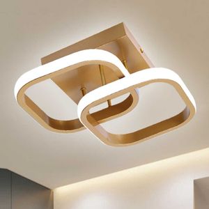 Plafonnier LED monté en Surface au design moderne, luminaire décoratif de plafond, idéal pour une chambre à coucher, un salon, un couloir ou un balcon, nouveauté 2023, 0209