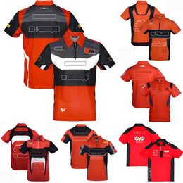 2023 Nieuwe Moto Racing Merk Poloshirt T-shirt Zomer Motorfiets Team Rider Jerseys T-shirt Plus Size Sneldrogende Motocross jersey Shirts