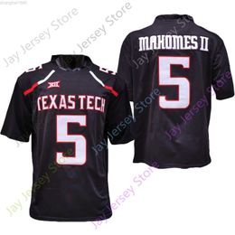 Maillot de Football NCAA Texas Tech TTU 5 Patrick Mahomes II, taille pour jeunes et adultes, nouvelle collection 2023