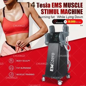 2023 Nouveau Neo DLS-emslim EMSzero 14 Tesla 6500W Muscle Building Fat Burning Beauty Machine