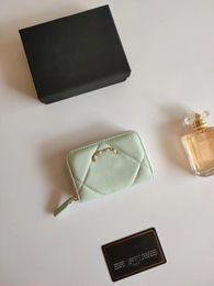 2023 nieuwe originele hoge kwaliteit luxe designer mode damesportefeuilles dames clutch bag creditcard portemonnee reliëfs envelop portemonnee met doos stofzakken