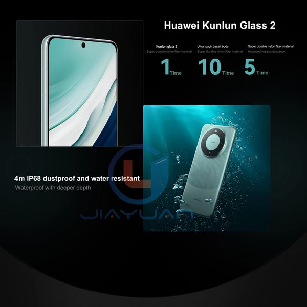 2023 Nouveau Huawei Mate 60 téléphone mobile 6,69 pouces OLED 120 Hz Screen Kirin 9000s Harmonyos 4.0 Batterie 4750mAh Smartphone