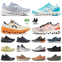 2023 Nieuw Patroon Cloud Nova Blue Monster Orange Runner X 3 Roger 5 Barbie Trainers Heren Dames Sneakers Felroze Tennisschoen Surfer Ultra Runner Stratus Waterdicht