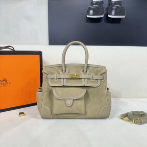 2023 nuevo bolso de lona a juego de color platino bolso de diseñador bolso de hombro 10A bolso imprescindible 30CM clásico icónico metal nuevo estilo de bolso sin bolsa de polvo bolso de viaje Bolso de mano