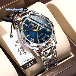 2023 nuevo POEDAGAR 615 relojes de lujo para hombres reloj de pulsera de marca superior de negocios para hombre reloj de cuarzo luminoso resistente al agua con fecha y semana para hombres
