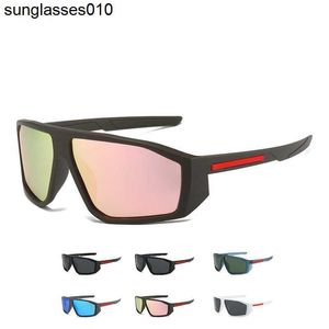2023 New Polarized Oversize Sports Riding Sunglasses Punk Colorful Street Achetez une paire de lunettes de soleil et envoyez-en deux