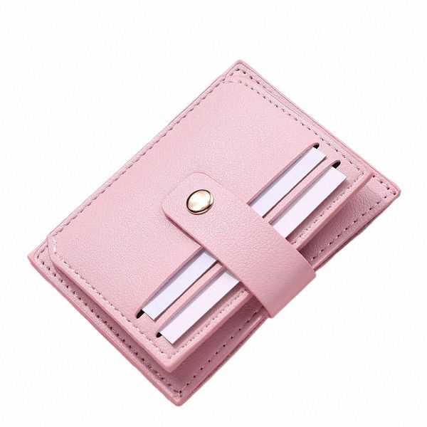 2023 NOUVEAU PORTABLE SOLLETS FEMME COUPE COIN COIN FI PU PU CARDRE MUTHAL CARTE HOLDER MINI POURTS D'AMBRYAGE POUR GILLE N6S5 #