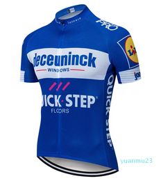 2023 Nieuwe Quick Step Team Cycling Jersey Gel Pad Bike Shorts Set MTB Sobycle Ropa Ciclismo Mens Pro Summer Bicycling Maillot Wear