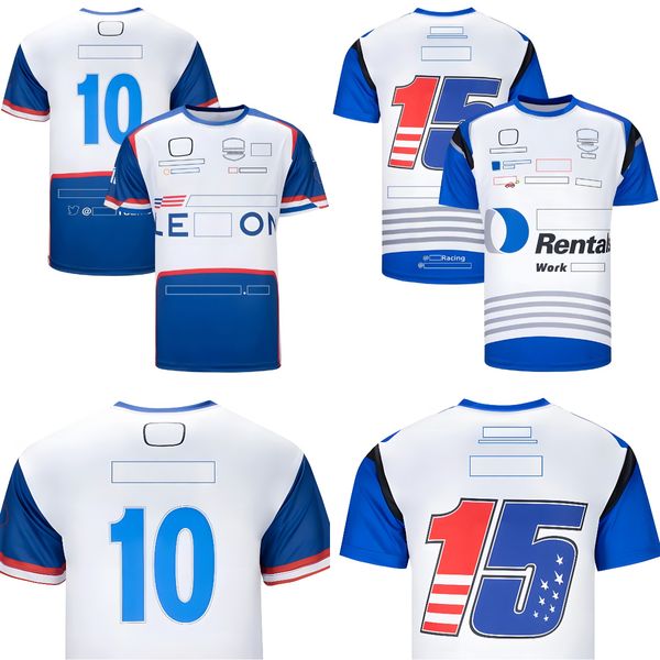 2023 Nouveau site officiel de course T-shirt pour hommes T-shirt Fans Raceur Special Fashion Quality T-shirt Summer Race Team Sports T-shirt