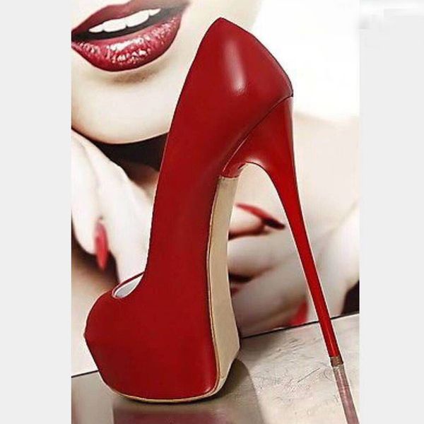 2023 nouveau rouge talons hauts femmes plate-forme sandales mode Peep Toe dames discothèque décapant pompes Sexy chaussures de mariage mariée taille42