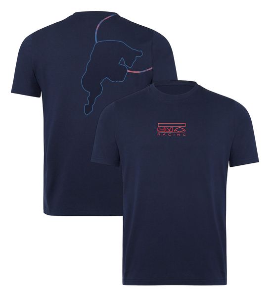 Camiseta del equipo F1 para hombre y mujer, traje polo, traje de carreras de Fórmula Uno para las cuatro estaciones, personalizado oficial, nueva temporada, 2023