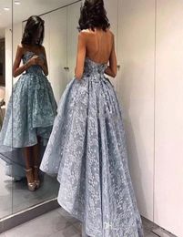 2023 NOUVELLE ROBRES DE PROM SIGHT HIGH LOB Sweetheart Backless Vintage Vintage Robes de fête avec applications en dentelle 3D Vestidos de Fiesta2248335