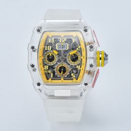2023 nouvelle montre de sport pour hommes de luxe mode entièrement fonctionnelle montres à Quartz hommes conception Unique étanche bande montre-bracelet bb05