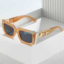 Boîte de lunettes de soleil Square Offs, tendance et exquise, réseau Red Street, nouvelle collection 2023