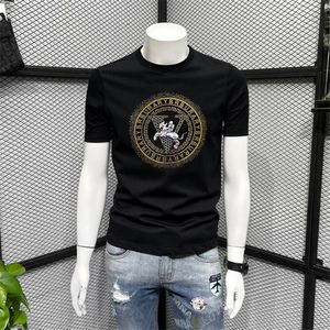 2023 Nieuwe Stijl Designer T-shirt Luxe Mens Black Letter herenmode Bedrukte Shirts Korte Mouw Modemerk Designer Katoenen T-shirt