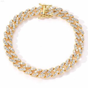 2023 nuevo estilo Lifeng joyería astilla oro moissanita diamante cadena cubana moda estilo Hip Hop joyería