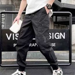 2023 nouveau style hommes pantalons Designer mode lettre broderie y hommes en plein air pantalons décontractés Cargo pantalon