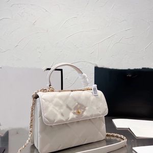 Designer Bags Nieuwe Stijl Cross Body kleine geurige mode netto rode veelzijdige schapenvacht ketting messenger ruit enkele hoge schoonheid handtas