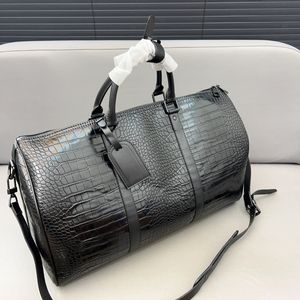 2023 Nieuwe stijlvolle mannen Vrouwen Travel Bag Bagage Duffer Bag Vintage Takken voor Familie Grote capaciteit Akschriften Handtassen Klassieke top verkopen