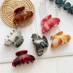 2023 NIEUWE ZOMER HOGE KWALITEIT STARRY Sky Acryl Hair Claw Clips Middelgrote haarbagrettes voor vrouwelijke meisjes haaraccessoires