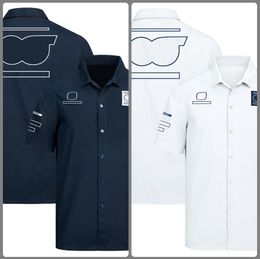 T-shirt d'été pour hommes, combinaison de course f1, vêtements d'équipe, uniforme personnalisé, taille personnalisable, nouvelle collection 2023