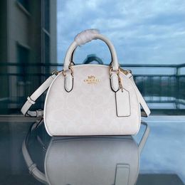 2023 Nuevo Sydney Moon Aolai Glacier White Coating Crossbody Mantou Store Bolso de hombro Venta de liquidación