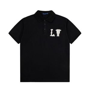 2023 Nieuw T-shirt Volledige print Log Korte mouw Unisex Katoen POLOshirt met korte mouwen 1x3