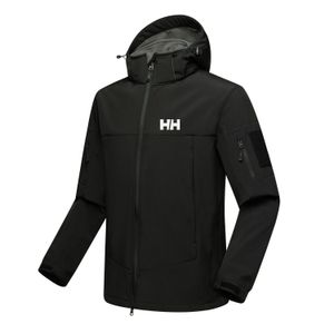 2023 Nieuwe De Heren Helly Jassen Hoodies Mode Casual Warm Winddicht Ski-jassen Buiten Denali Fleece Hansen Jassen Pakken S-3XL ZWART 8038