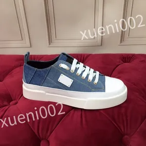 2023 nieuwe top Designers sneaker Casual Schoenen Mannen Vrouwen Leer Lace Up Sneakers Wit Zwart Trainers Jogging Wandelen