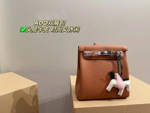 2023 nueva capa superior de cuero de vaca ADO bolso de hombro diseñador bento bolso de moda de las mujeres multifuncional clásico mini bolso bolsa de polvo bolsa de viaje de ocio de moda
