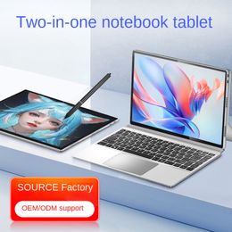 2023 Nieuwe touchscreen laptop tablet 2-in-1 kantoorontwerp Leerboekgroothandel