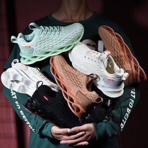 2023 Nieuwe wandelschoenen lente heren schoenen vliegen geweven ademend dragon scale casual schoenen net rood mesh schoenen heren sport- en hardloopschoenen