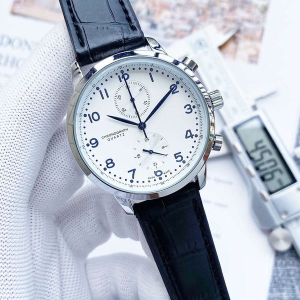 2023 Nuevo reloj de cuarzo con cinturón Wanpai para hombres, tendencia antigua china popular