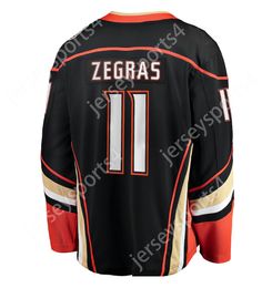 2023 Nieuwe Groothandel Aangepaste Naam Nummer Top Gestikt Ijshockey Jerseys Anaheim 11 Trevor Zegras 15 Ryan Getzlaf 19 Troy Terry