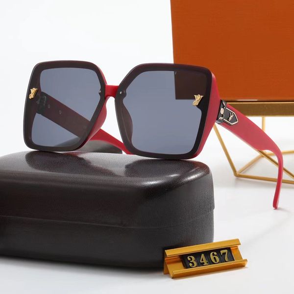 2023 Nuevo diseñador al por mayor Sunglass Marca original outlet para Hombres Mujeres UV400 Sun Glass Gafas de sol graduadas de moda gafas de realidad