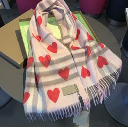 2023 Nieuwe Winter warme sjaal top Dames Man Designer Sjaal modemerk Kasjmier Sjaals Voor Winter Dames en heren Lange Wraps Kerstcadeau