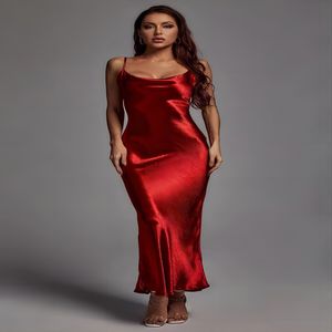 2023 nouvelles femmes licou slip robe sexy mince robe de mode