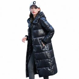 2023 Nouvelle veste d'hiver pour femme doudoune rembourrée femme chaude épaissir manteau en coton brillant brillant veste rembourrée en coton femme Parkas b5HC #