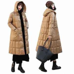 Parka à capuche Lg pour femme, veste d'hiver décontractée, ample, manteau en coton, ample, épais et chaud, vêtements de neige, pardessus, l550 #, nouvelle collection 2023