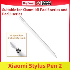 2023 Nuevo Xiaomi Stylus Pen 2 Smart Pen para Xiaomi Mi Pad 6 Pad 5 Pro Tableta 4096 Lápiz de dibujo magnético grueso de nivel delgado