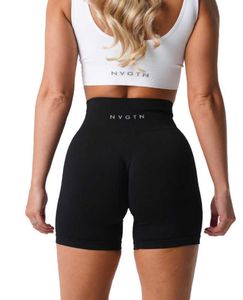 2023 nieuwe Yoga Outfits Spandex Effen Naadloze Shorts Dames Zachte Workout Panty Broek Gym Wear