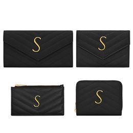 caviar Cross Body billet de banque Fourre-tout Pochettes Porte-clés luxes Porte-cartes de designer sac à main Porte-monnaie en cuir véritable pour femme Mode masculine Sacs à bandoulière de crédit