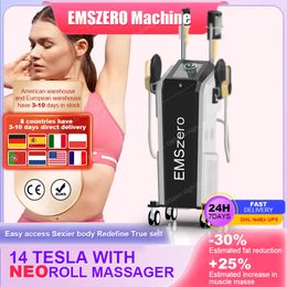 2023 Nieuwste 2 In 1 EMSZERO Roller Ball Muscle Booster neo RF Nova 14 Tesla Hi-Emt Emszero fitness Gain Muscle Machine