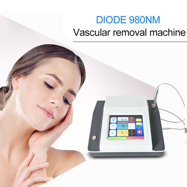 2023 Le plus récent 4 en 1 980 Diode Laser Retrait des vaisseaux sanguins Nail Fungus 980nm Diode Laser Vascular Removal Machine Remove Spider Veins