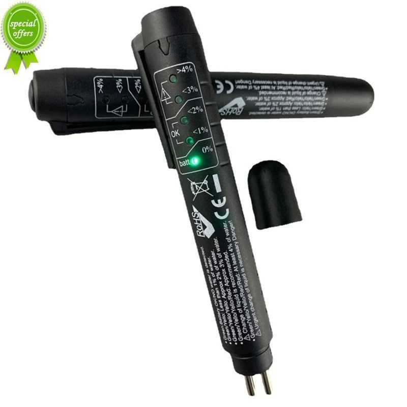 2023 Newest Car Brake Fluid Liquid Tester Pen With 5 LED Car Auto Vehicle Tools Diagnostic Tools Mini Brake Fluid Tester