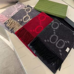 2023 El más nuevo diseñador bufanda carta de lujo bufanda de cachemira para mujer para hombre de lana mantón largo mantón grueso mujeres invierno wram largo pashmina envuelve con borlas bufandas calidad