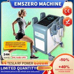 2023 Le plus récent Hi-EMT EMS EMSzero DLS-EMSLIM Muscle Stimule l'élimination des graisses Corps Minceur Butt Build Sculpt Machine Fitness pour Salon