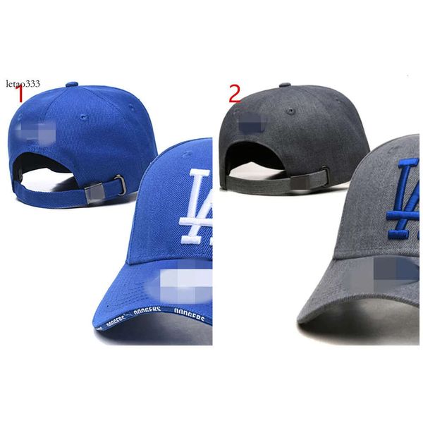 2023 El más nuevo para hombre Cap Hat Designer S La Baseball Hats Trucker para hombres Mujeres Ronda Carta activa Ajustable Peaked H6-5.24-6