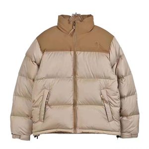 2023 chaqueta de invierno moda casual chaqueta lisa marca de moda hombres y mujeres con el mismo abrigo cálido